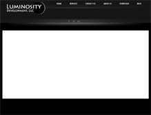 Tablet Screenshot of luminositydevelopment.com